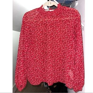 *NEW* Gap long sleeve blouse- S